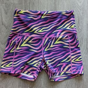 FMFM WOD shorts Women's M Zebra 🦓